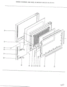 Oven  Complete Microwave Assembly Page 4 parts for Samsung Microwave MW3552T/XAA / from AppliancePartsPros.com
