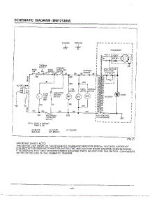 Oven (0.4 Cu Ft  Schematic Diagram Page 2 parts for Samsung Microwave MW2130U/XAA / from AppliancePartsPros.com
