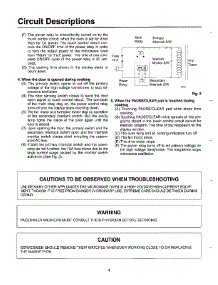 Circuit Descriptions Page 2 parts for Samsung Microwave MW5620T/XAA / from AppliancePartsPros.com