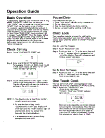 Operation Guide parts for Samsung Microwave MW5620T/XAA / from AppliancePartsPros.com