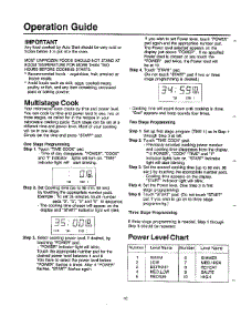 Operation Guide Page 4 parts for Samsung Microwave MW5620T/XAA / from AppliancePartsPros.com