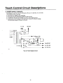 Touch Control Circuit Descriptions parts for Samsung Microwave MW5620T/XAA / from AppliancePartsPros.com