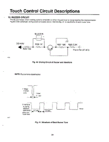 Touch Control Circuit Descriptions Page 9 parts for Samsung Microwave MW5620T/XAA / from AppliancePartsPros.com
