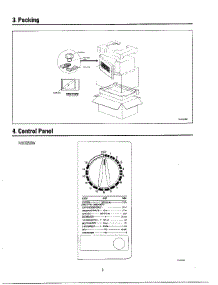 Oven  Precaution / Specifications Page 2 parts for Samsung Microwave MW3050W/XAA / from AppliancePartsPros.com