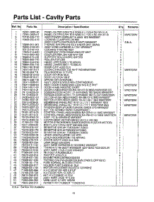 Oven  Cavity / Standard parts for Samsung Microwave MW5720W/XAA / from AppliancePartsPros.com