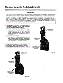 Oven  Measurements / Adjustments parts for Samsung Microwave MW5720W/XAA / from AppliancePartsPros.com