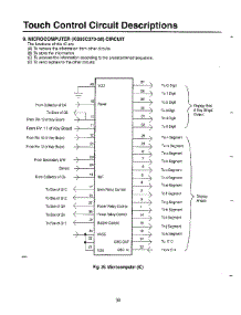 Oven  Touch Control Circuit Descriptions Page 8 parts for Samsung Microwave MW5720W/XAA / from AppliancePartsPros.com