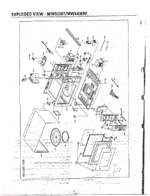 Oven  Microwave / Pcb parts for Samsung Microwave MW5330T/XAA / from AppliancePartsPros.com