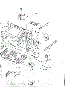 Oven  Microwave / Pcb parts for Samsung Microwave MW5330T/XAA / from AppliancePartsPros.com