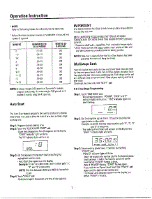 Oven  Operation Instruction Page 4 parts for Samsung Microwave MW6330T/XAA / from AppliancePartsPros.com