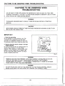 Oven  Cautions parts for Samsung Microwave MW2170U/XAA / from AppliancePartsPros.com