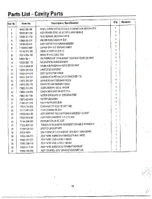 Oven  Cavity And Standard parts for Samsung Microwave MW3580T/XAA / from AppliancePartsPros.com