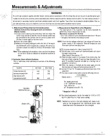 Oven  Measurements And Adjustments parts for Samsung Microwave MW3580T/XAA / from AppliancePartsPros.com