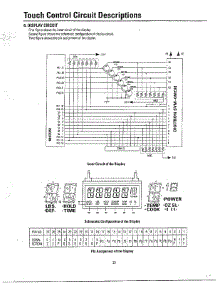Oven  Touch Control Circuit Descriptions Page 6 parts for Samsung Microwave MW3580T/XAA / from AppliancePartsPros.com