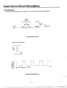 Oven  Touch Control Circuit Descriptions Page 9 parts for Samsung Microwave MW3580T/XAA / from AppliancePartsPros.com