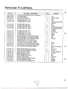 Oven   List - P.C.B. parts for Samsung Microwave MW4620T/XAA / from AppliancePartsPros.com