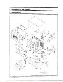 Oven  Complete Microwave Oven parts for Samsung Microwave MW8490W/XAA / from AppliancePartsPros.com