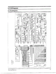 Oven  Pcb Diagrams parts for Samsung Microwave MW8490W/XAA / from AppliancePartsPros.com