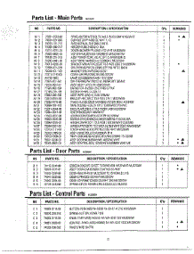 Oven  Exploded View And parts for Samsung Microwave MU3050W/XAA / from AppliancePartsPros.com