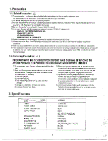 Oven  Precaution parts for Samsung Microwave MU3050W/XAA / from AppliancePartsPros.com