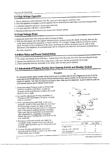 Oven  Alignment And Adjustments Page 2 parts for Samsung Microwave MW5580W/XAA / from AppliancePartsPros.com