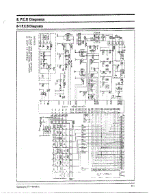 Oven  Pcb Diagrams parts for Samsung Microwave MW6580W/XAA / from AppliancePartsPros.com