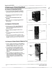 Oven  Replacement Of Control Circuit Board parts for Samsung Microwave MW6580W/XAA / from AppliancePartsPros.com