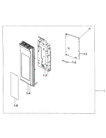 Control Panel parts for Samsung Microwave ME21F707MJT/AA-0000 / from AppliancePartsPros.com