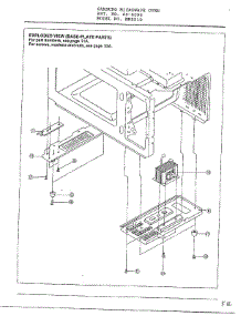 Oven  Complete Microwave Assembly Page 2 parts for Samsung Microwave 8098 / from AppliancePartsPros.com