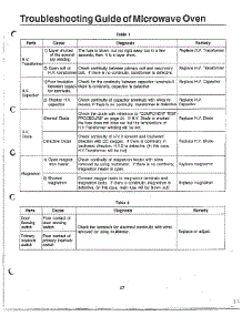 Oven  Information Page Page 10 parts for Samsung Microwave 8035B / from AppliancePartsPros.com