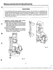 Oven  Informaton Page parts for Samsung Microwave 8035B / from AppliancePartsPros.com