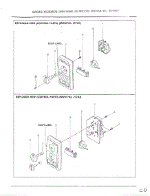 Oven  Complete Microwave Assembly Page 2 parts for Samsung Microwave 68-8085 / from AppliancePartsPros.com
