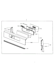 Gas Range  Control Box parts for Samsung Range NX58F5500SS/AA-0000 / from AppliancePartsPros.com