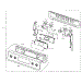 Electric Range  Ccontrol Panel