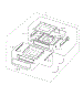Electric Range  Drawer Assy