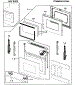 Electric Range  Door Assy