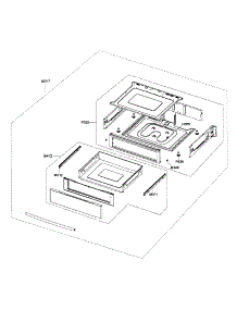 Electric Range  Drawer Assy parts for Samsung Range FTQ387LWGX/XAA / from AppliancePartsPros.com