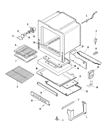 Cooking  Oven / Base parts for Samsung Range RGSF3330DW/XAA / from AppliancePartsPros.com