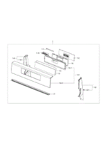 Control Box parts for Samsung Range NX58F5700WS/AA-0000 / from AppliancePartsPros.com