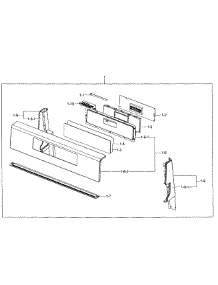 Control Box parts for Samsung Range NX583G0VBWW/AA-0000 / from AppliancePartsPros.com