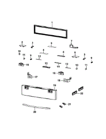 Flexzone Door parts for Samsung Refrigerator RF4289HARS/XAA-0001 / from AppliancePartsPros.com