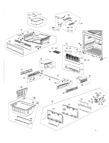 Freezer parts for Samsung Refrigerator RF266ABPN/XAA / from AppliancePartsPros.com