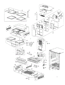 Refrigerator parts for Samsung Refrigerator RF266ABPN/XAA / from AppliancePartsPros.com