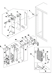 Refrigeration  Freezer Compartment parts for Samsung Refrigerator RS2545SH/XAA / from AppliancePartsPros.com