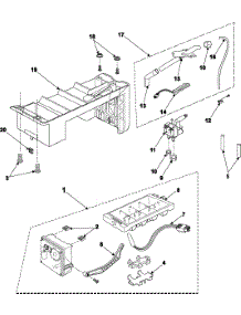 Refrigeration  Icemaker parts for Samsung Refrigerator RS2666SL/XAA / from AppliancePartsPros.com