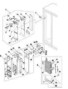 Refrigeration  Freezer Compartment parts for Samsung Refrigerator RS2644SL/XAA / from AppliancePartsPros.com