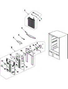 Refrigeration  Refrigerator Compartment parts for Samsung Refrigerator RB195BSSB/XAA / from AppliancePartsPros.com