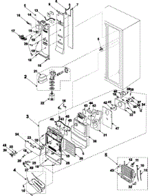 Refrigeration  Refrigerator Compartment parts for Samsung Refrigerator RS2777SL/XAA / from AppliancePartsPros.com