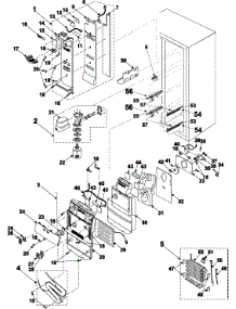 Refrigeration  Refrigerator Compartment parts for Samsung Refrigerator RS2577SW/XAA / from AppliancePartsPros.com