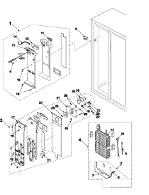 Refrigeration  Freezer Compartment parts for Samsung Refrigerator RH2777AT/XAA / from AppliancePartsPros.com